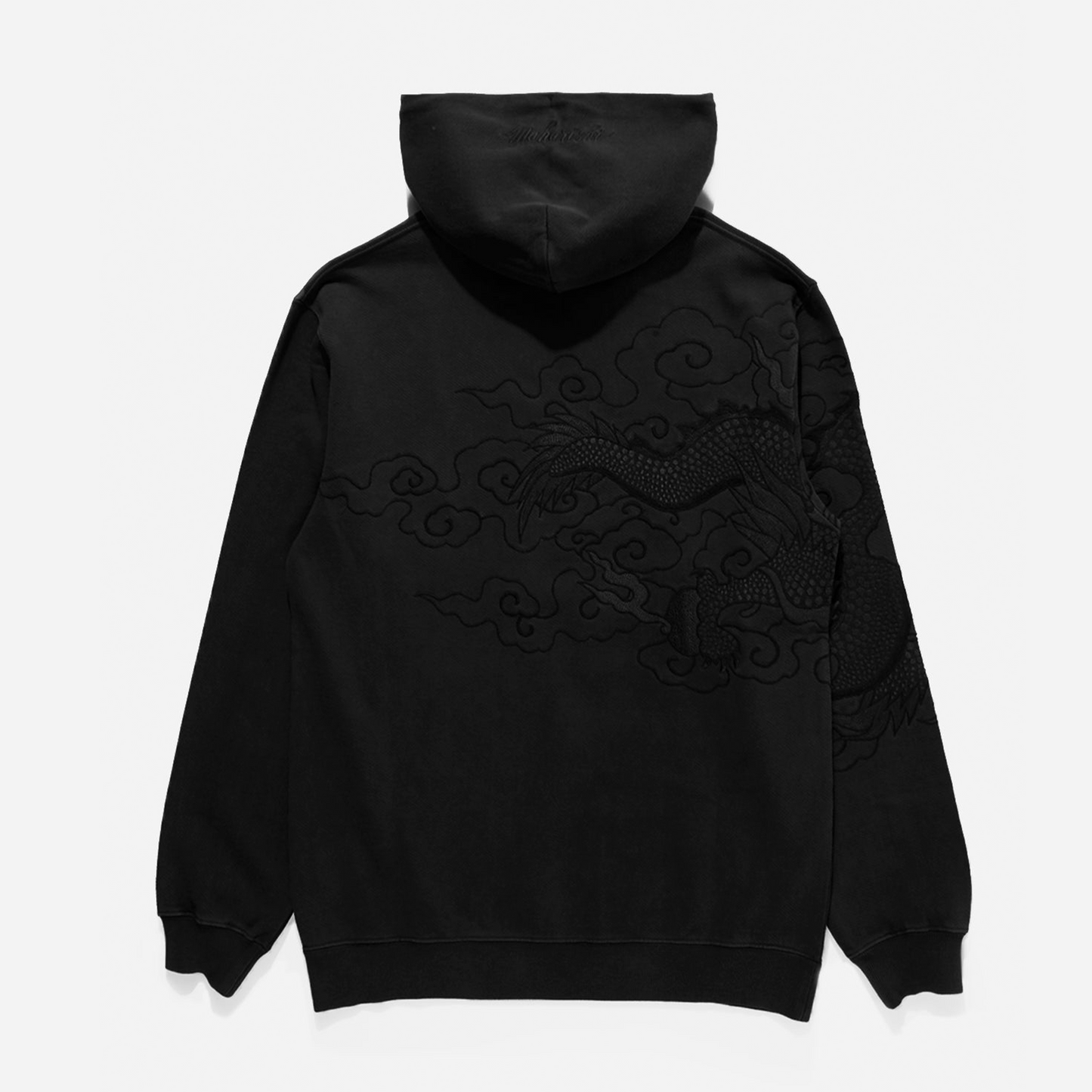 Maharishi Tibetan Dragon Hoodie - Black Black
