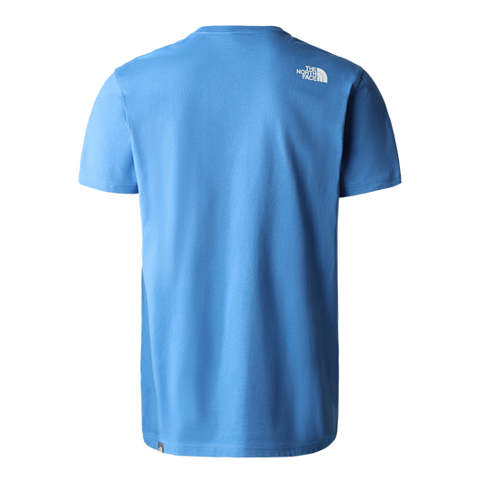 The North Face Woodcut Dome T-Shirt - Blue