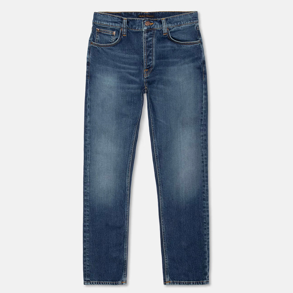 Nudie Jeans Solid Ollie Jean - Wild Blue