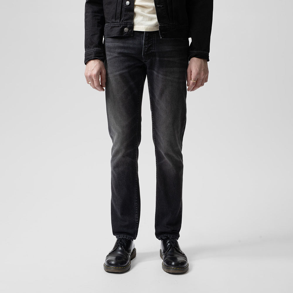 Nudie Jeans Solid Ollie - Black Force