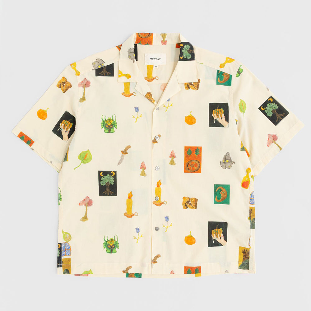 Heresy Motley Shirt - Ecru