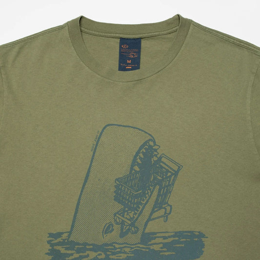 Nudie Jeans Roy Shop-Chop T-Shirt - Green