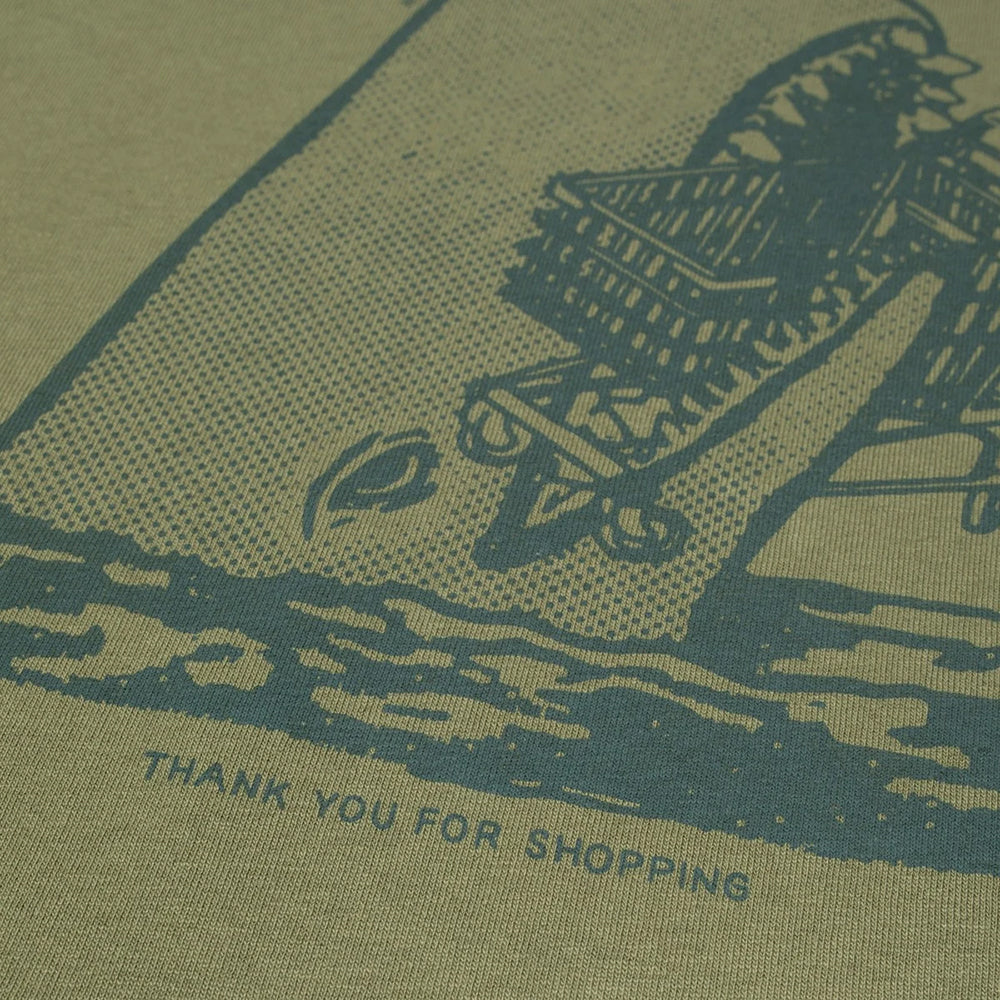 Nudie Jeans Roy Shop-Chop T-Shirt - Green