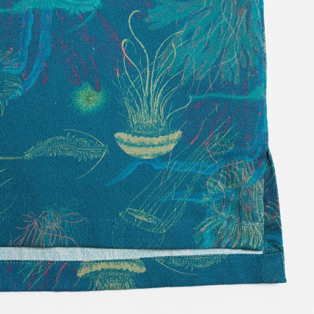 Nudie Jeans Arvid Hawaii Shirt - Deep Sea