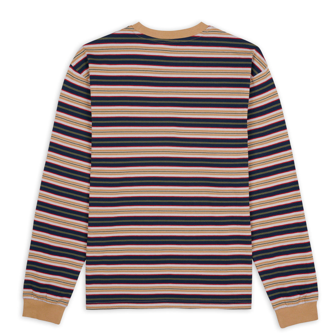Brain Dead 92 Striped LS T-Shirt - Gold