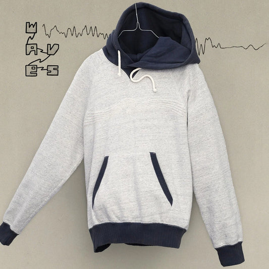 Nudie Jeans Gunde Hoodie - Embo Wave