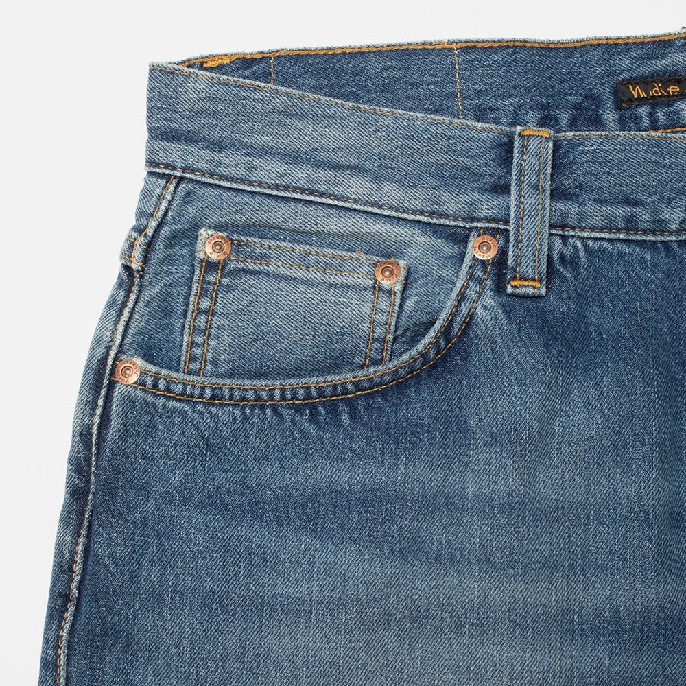 Nudie Jeans Loud Larry Jean - Gravel Stone