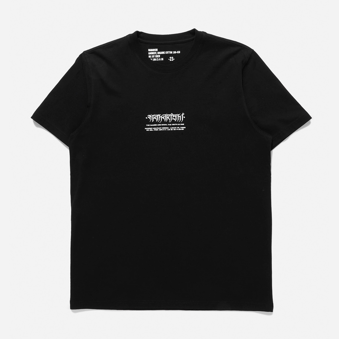 Maharishi Tibetan Miltype T-Shirt - Black