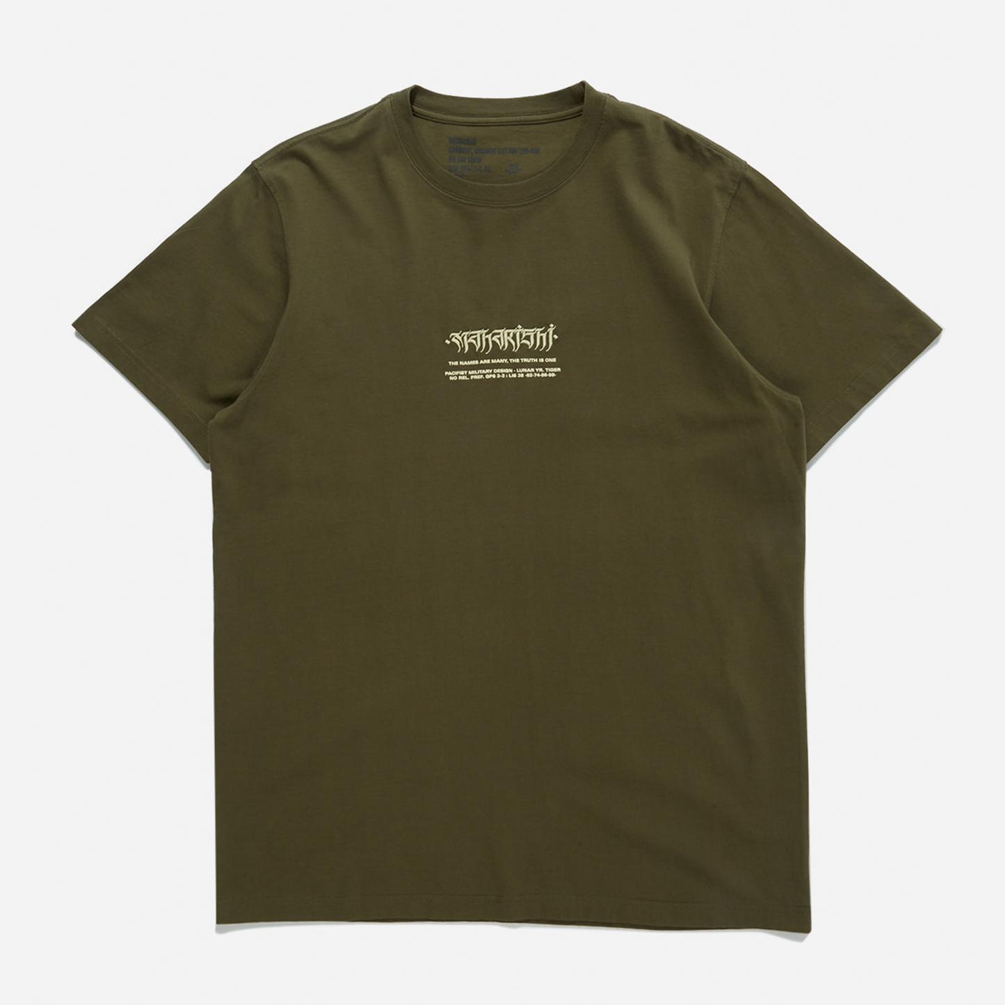 Maharishi Tibetan Miltype T-Shirt - Olive Og