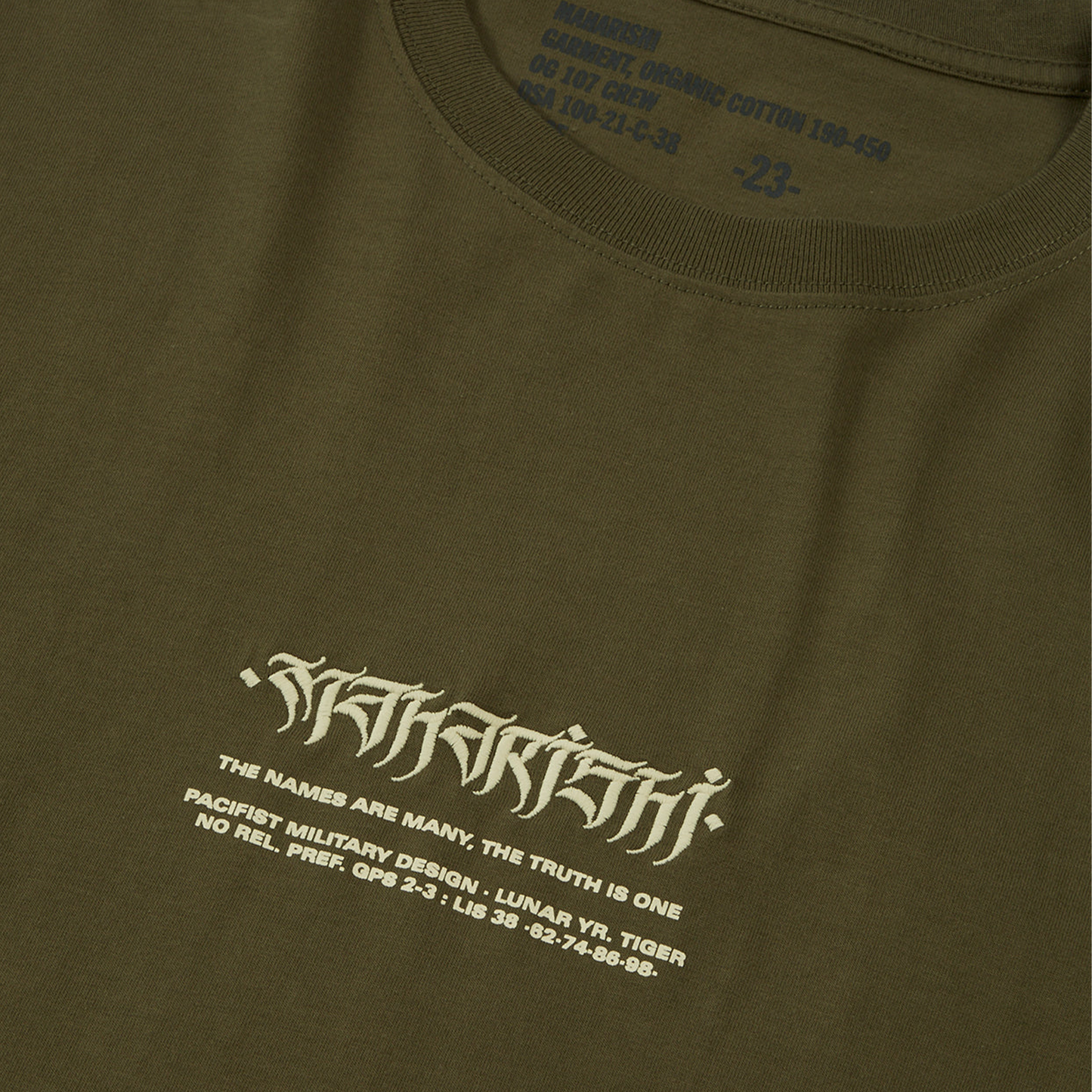 Maharishi Tibetan Miltype T-Shirt - Olive Og