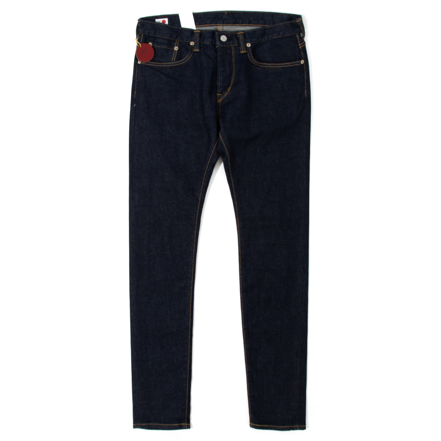 Edwin Slim Tapered Green/White Selvage Kaihara Blue Stretch Jean - Denim Blue