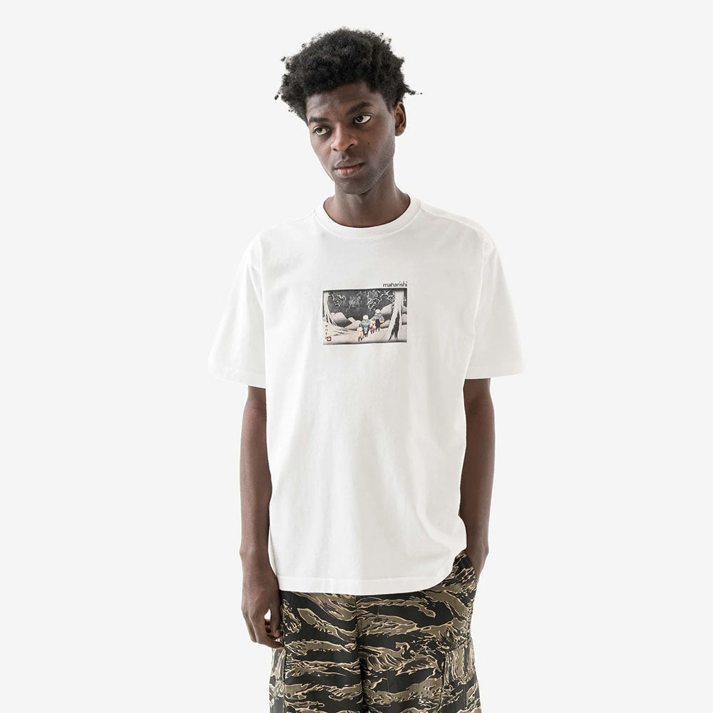Maharishi Travellers In Snow Tee - White