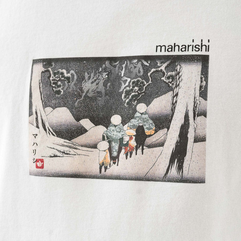 Maharishi Travellers In Snow Tee - White