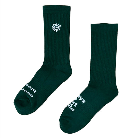 ADWYSD Mini Emb @sun Sock - Green