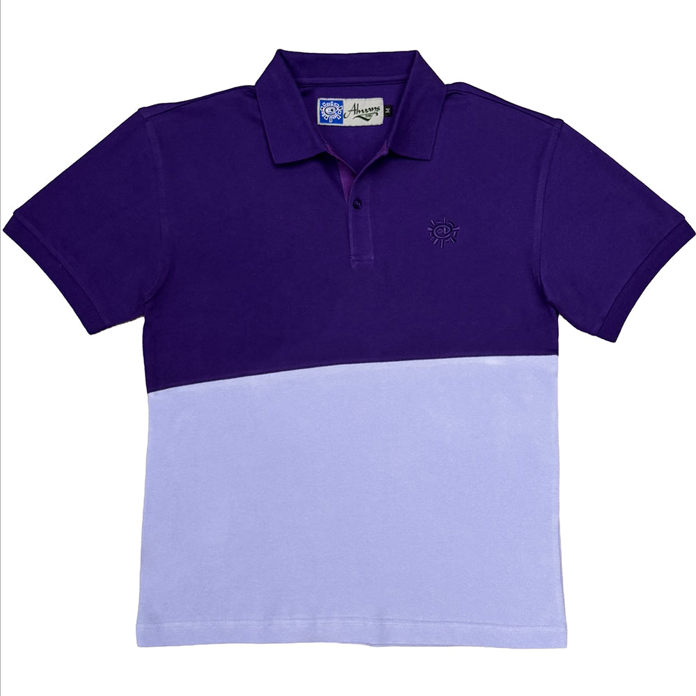 ADWYSD Two Tone Polo - Violet Lilac