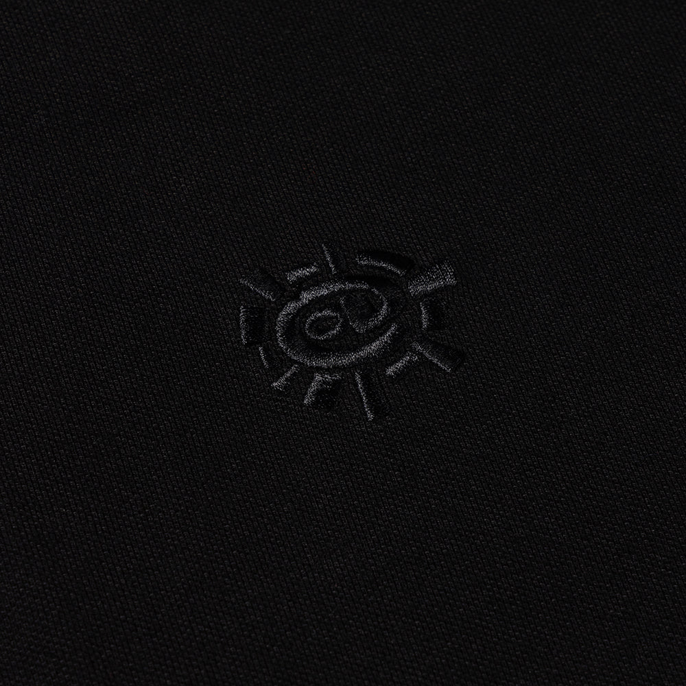 ADWYSD Two Tone Polo - Black Grey