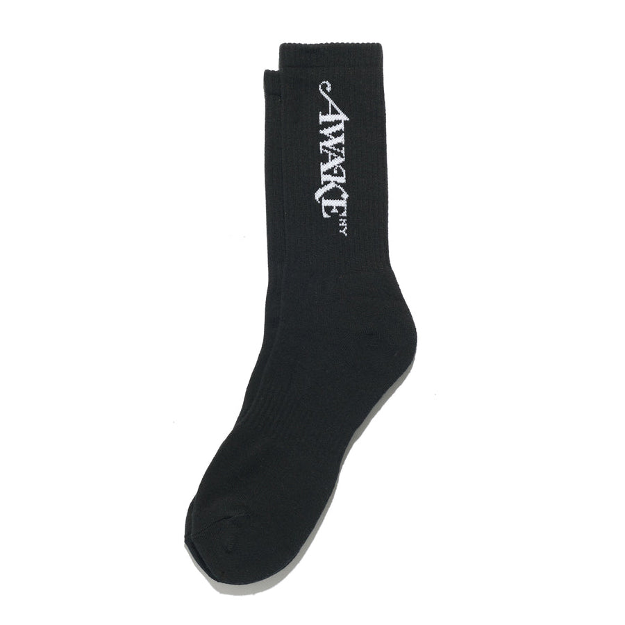 Awake NY Logo Socks - Black