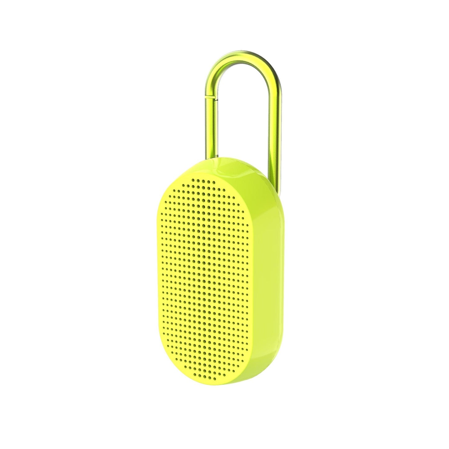 Lexon Mino T Bluetooth Speaker Carabiner - Yellow Flouro