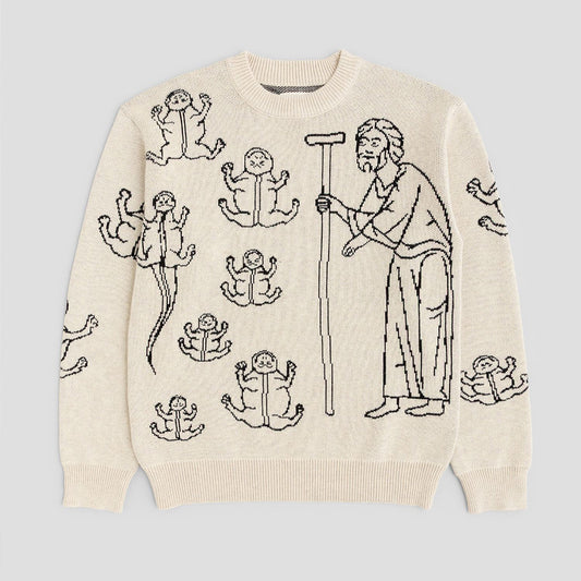 Heresy Frogs! Knit - Fog