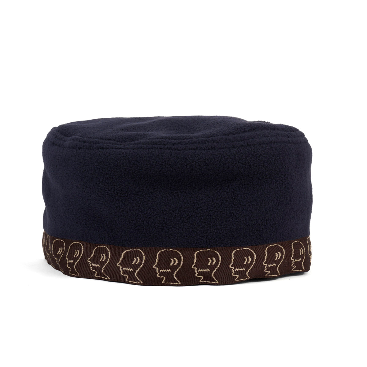 Brain Dead Adjustable Polar Fleece Beanie - Navy