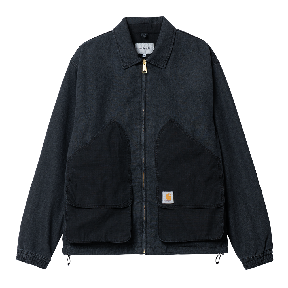 Carhartt WIP Alma Jacket - Black Stone Washed