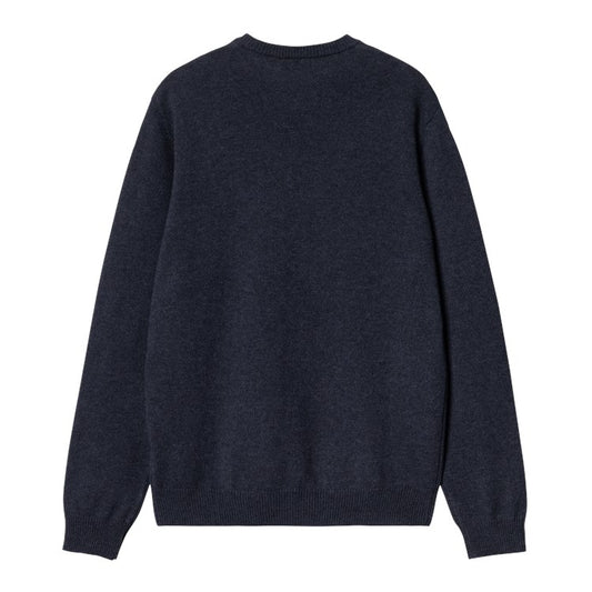 Carhartt WIP Alten Sweater - Air Force Blue Heather