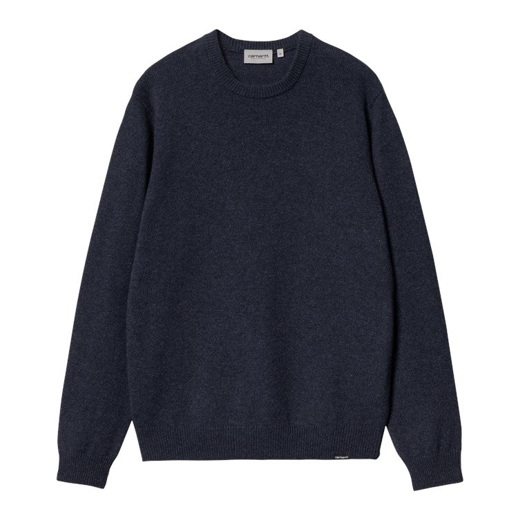 Carhartt WIP Alten Sweater - Air Force Blue Heather