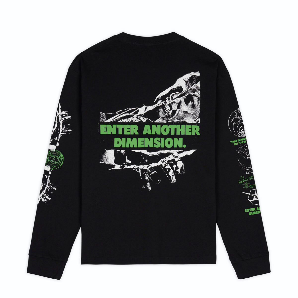 Brain Dead Alternate Dimension LS Tee - Black