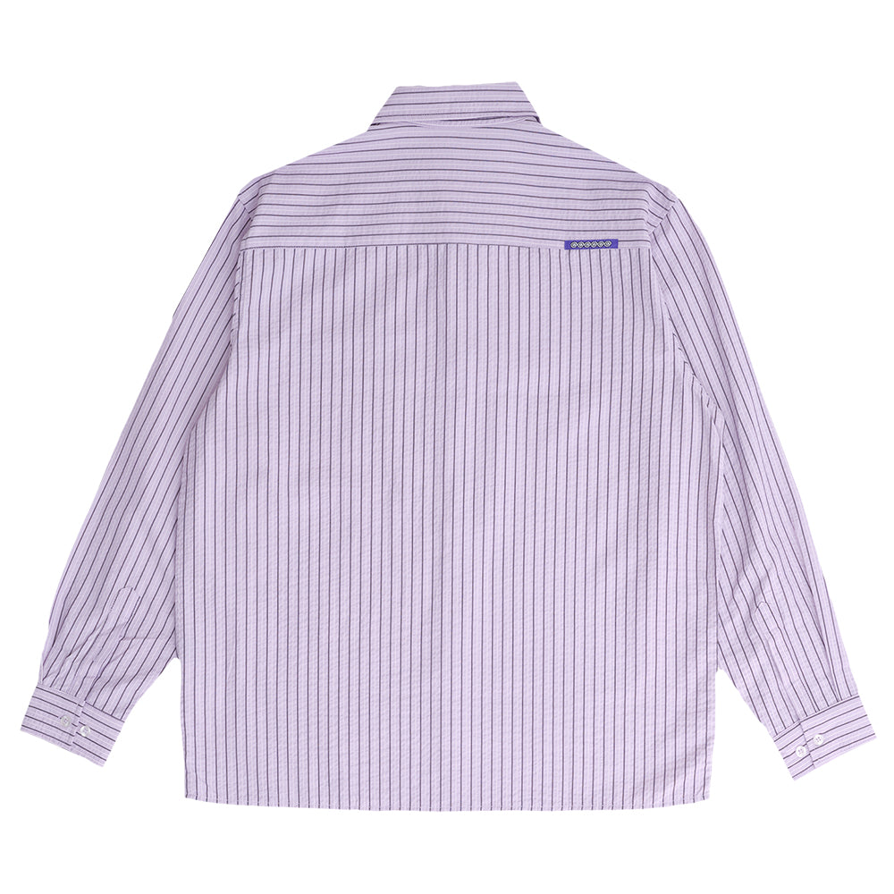 Always Do What You Should Do Business Leisure LS Shirt - Lavender