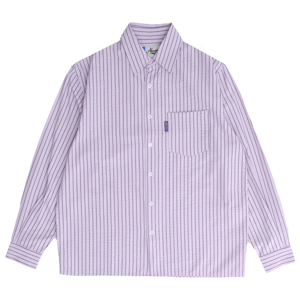 Always Do What You Should Do Business Leisure LS Shirt - Lavender