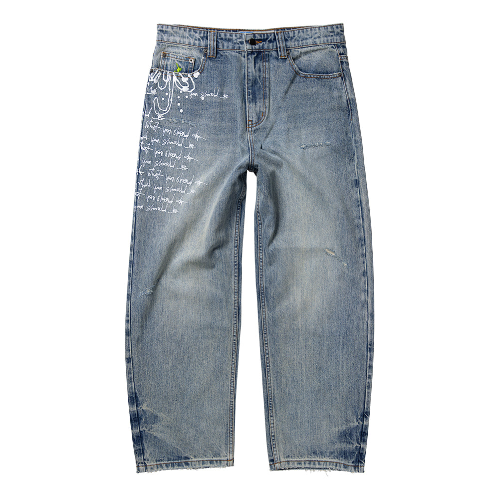 ADWYSD Waza Jeans - Washed Light Blue
