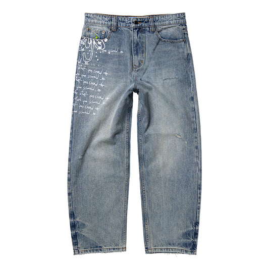 ADWYSD Waza Jeans - Washed Light Blue