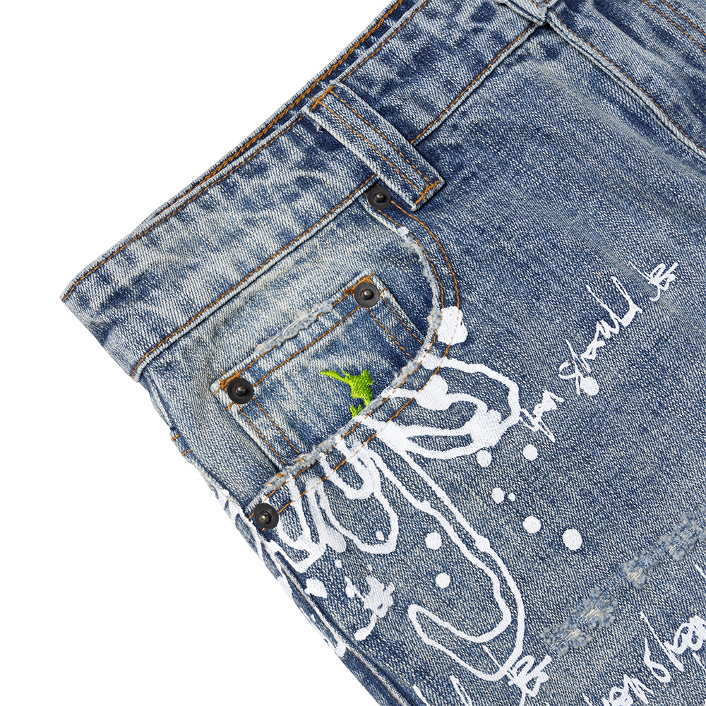 ADWYSD Waza Jeans - Washed Light Blue
