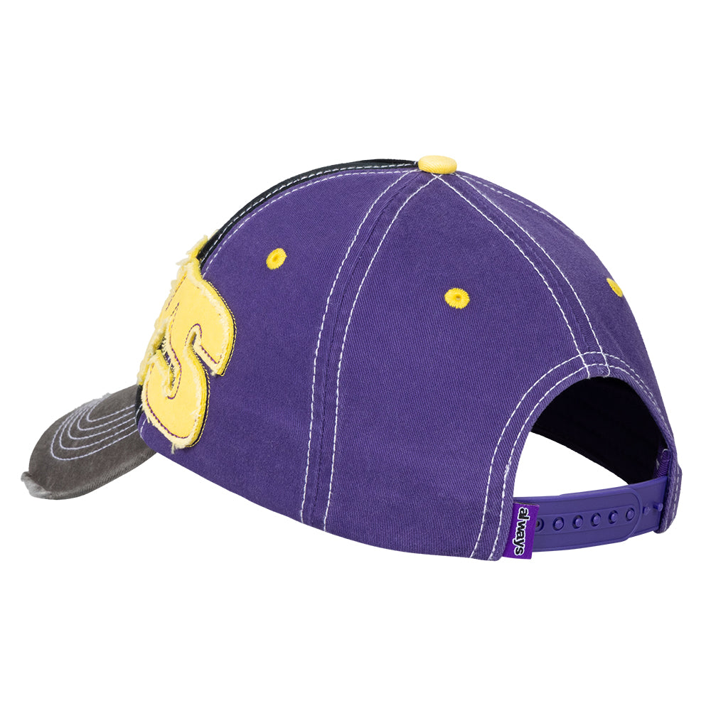 ADWYSD 5P Human Logo Cap - Purple Black Yellow