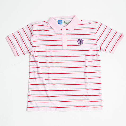 Always Educated Polo Shirt - Pink