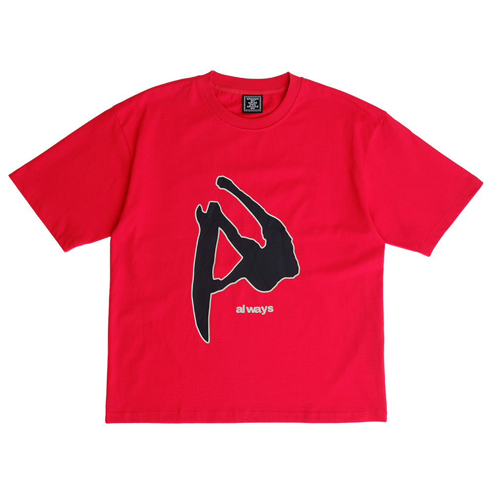 Always Do What You Should Do Fanning Tee - Red