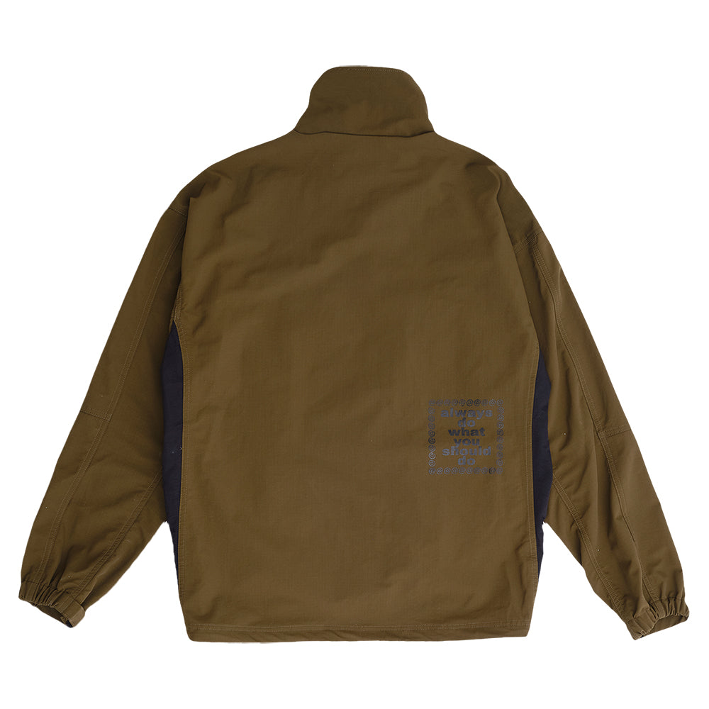 Always Do What You Should Do Helly Handsome Jacket - Green Black