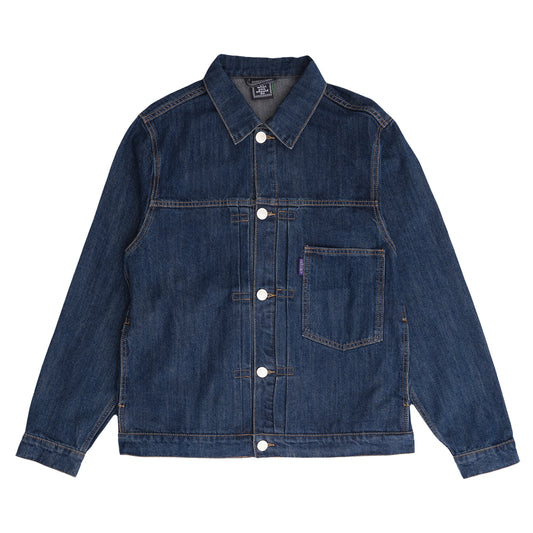 Always Do What You Should Do Nigo Purple Label Denim Jacket - Blue