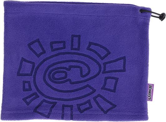 Always Do What You Should Do Polarfleece Snood - Purple