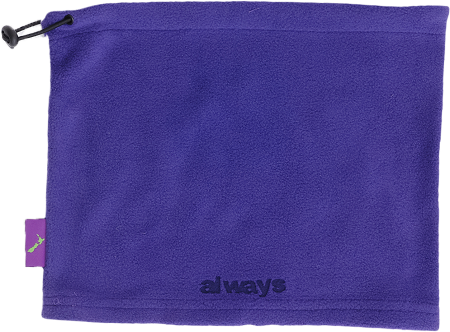 Always Do What You Should Do Polarfleece Snood - Purple