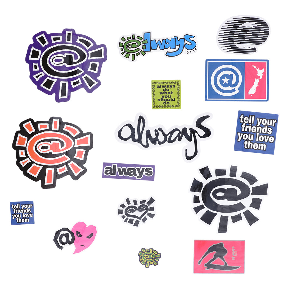 Always Do What You Should Do Sticker Pack - Multi
