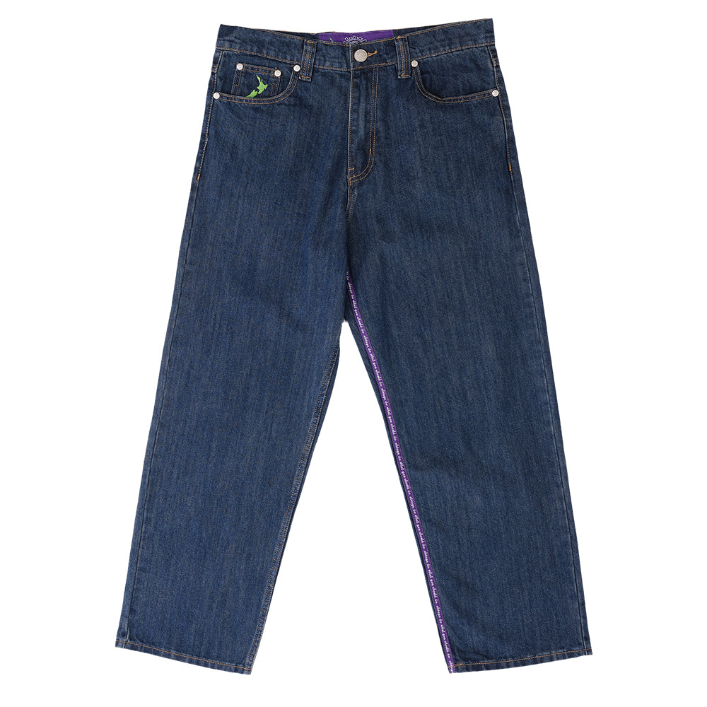 Always Do What You Should Do Nigo Purple Label Denim Jeans - Blue