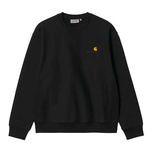 Carhartt WIP American Script Sweatshirt - Black