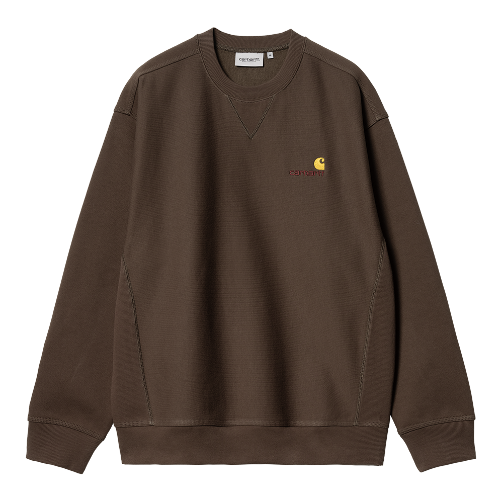 Carhartt WIP American Script Sweatshirt - Buckeye