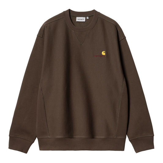 Carhartt WIP American Script Sweatshirt - Buckeye