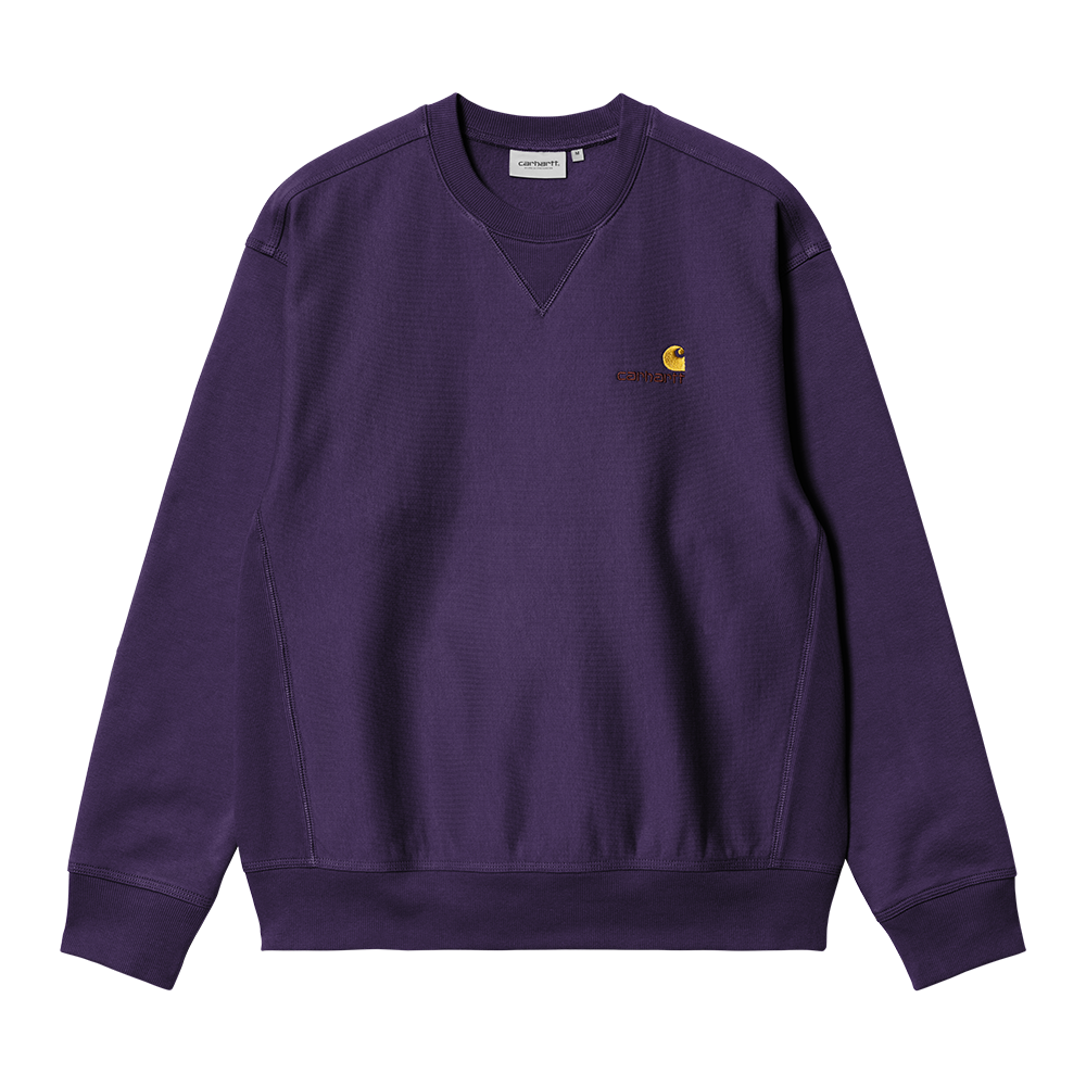 Carhartt WIP American Script Sweatshirt - Cassis