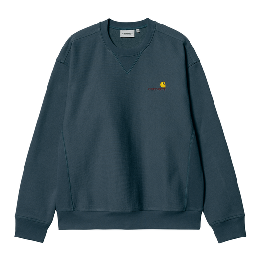 Carhartt WIP American Script Sweatshirt - Ore
