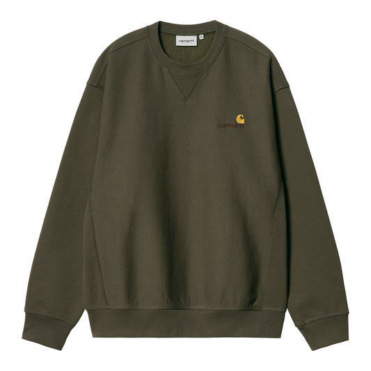 Carhartt WIP American Script Sweatshirt - Plant