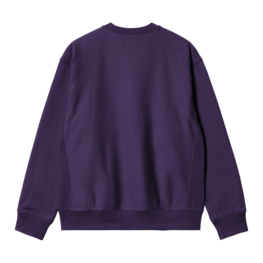 Carhartt WIP American Script Sweatshirt - Cassis
