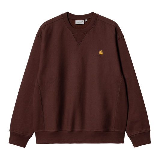 Carhartt WIP American Script Sweatshirt - Ale